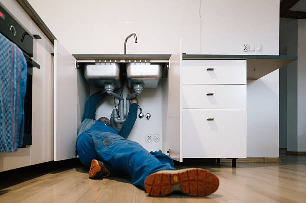 Professional Emergency Plumber technician working in Berrien Springs, MI